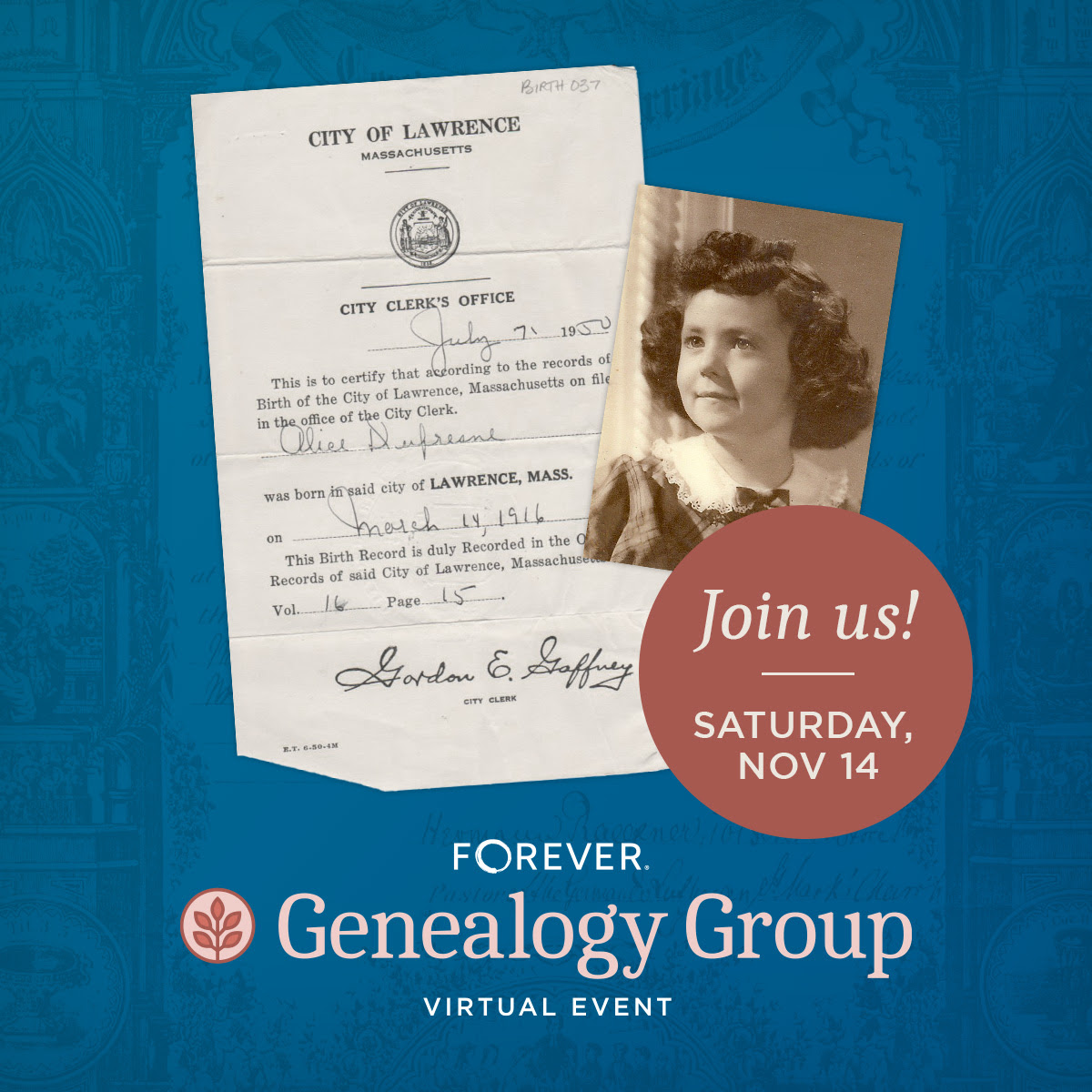 Forever: Genealogy Group