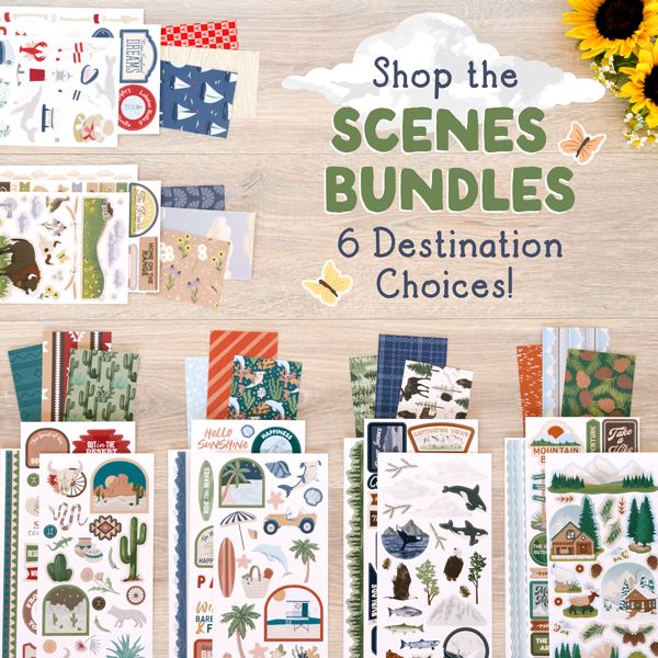 Image of: June 2025:  Scenes Bundles + Border Punches + Album Covers + Recipe Templates