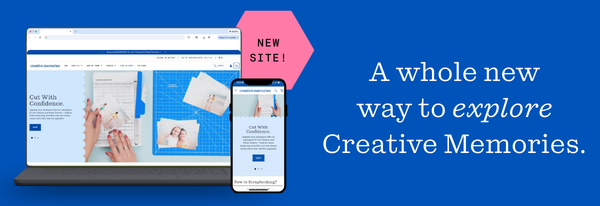 Image of: Creative Memories New Website is Live