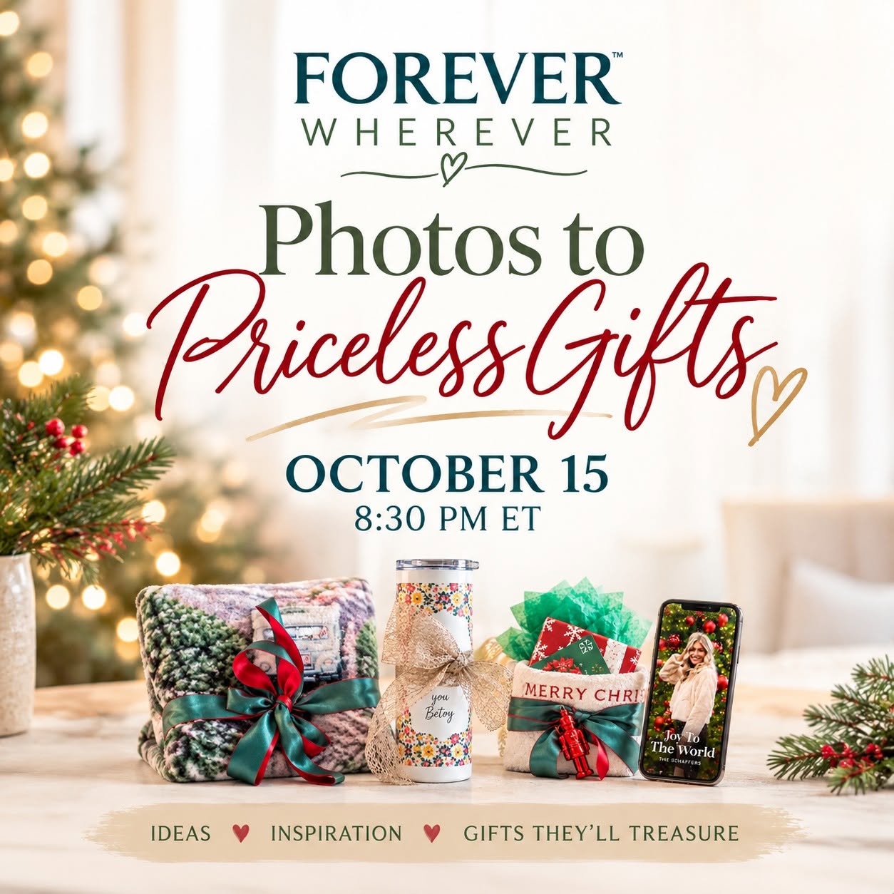 Image of: Forever Wherever: Photos to Priceless Gifts